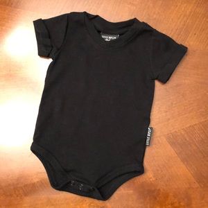 Little Bipsy v neck onesie with cuffed sleeves